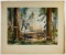 Unknown Artist (20th Century) 'Lumbering' Watercolor on Board