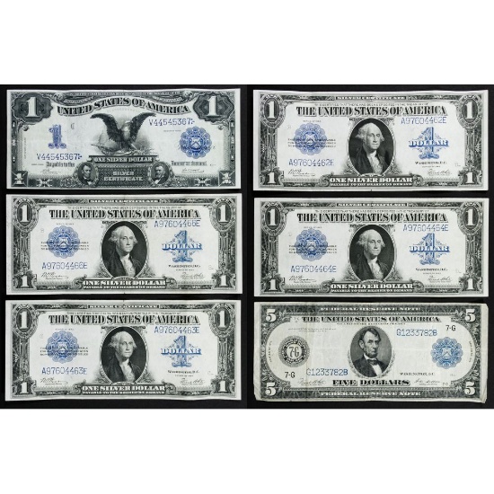 1899 $1 'Black Eagle' Silver Certificate