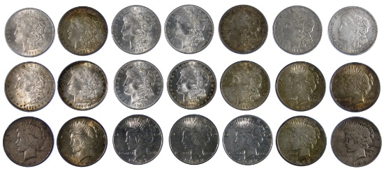 Morgan and Peace $1 Assortment