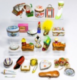 Limoges and Russian Trinket Box Assortment