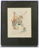 Salvador Dali (Spanish, 1904-1989) 'Falsifiers' Lithograph