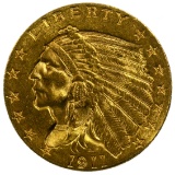 1911 $2 1/2 Gold Unc.