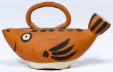 Pablo Picasso (Spanish, 1881â€“1973) 'Sujet Poisson' Ceramic Vessel