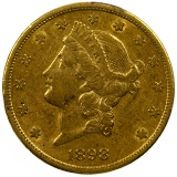 1898-S $20 Gold XF