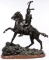 (After) Frederic Remington (American, 1861-1909) 'Scalp' Statue