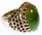 14k Gold and Jadeite Jade Ring