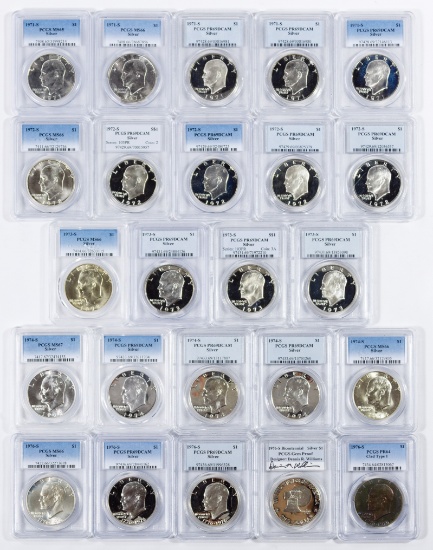 Eisenhower $1 PCGS Assortment