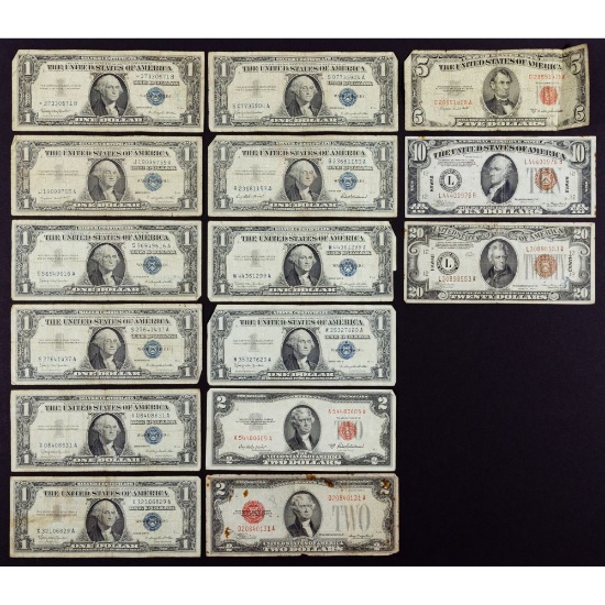 1935-A $20, $10 Hawaii Notes