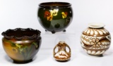 Weller Pottery Jardiniere and Vase Assortment