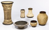 Weller Pottery Planter and Vase Assortment