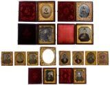 Civil War Era Tin Type Photograph Assortment