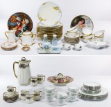 Bavarian, French, American and Nippon Porcelain Assortment