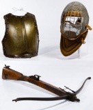 Fencing Training Gear and Crossbow