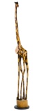 Mbare Carved Olive Wood Giraffe