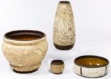 Weller Pottery Planter and Vase Assortment