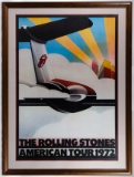 The Rolling Stones 1972 American Tour Poster