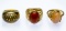14k Gold and Semi-Precious Gemstone Ring Assortment
