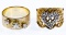 14k Gold and Diamond Rings