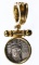 Platinum Coin Mounted in 14k Gold Coin Pendant