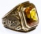 10k Gold and Sapphire School Ring