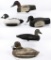 Carved Wood Duck Decoy Assortment