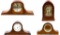 Wood Mantel Clock Assortment