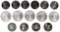 Silver Round Assortment