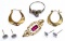 14k and 10k Gold Jewelry Assortment