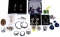 Sterling Silver and Semi-Precious Gemstone Earring and Ring Assortment