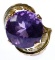 14k Gold and Amethyst Ring