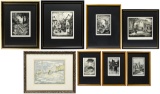 Fred T. Larson (American, 1868-1944) Wood Engraving Assortment