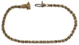 14k Gold and Diamond Tennis Bracelet