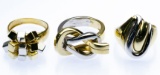 14k Two-Color Gold Ring Assortment