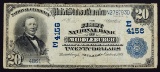 1902 $20 National FNB of Middleburgh F