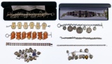 Sterling Silver Link Bracelet Assortment