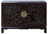 Asian Carved Cabinet