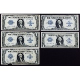 1922 $1 Silver Certificates VG-VF