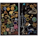 Colored Rhinestone Jewelry Assortment
