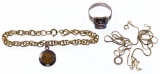 14k Gold and 10k Gold Jewelry Assortment