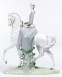 Lladro #4516 'Women on a Horse' Figurine