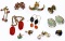 14k Gold and Gemstone Pierced Earring Assortment