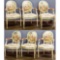 Baker Louis XVI Style Open-Arm Dining Chairs