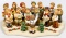 Hummel 'Christmas Choir' Figurine and Stand Collection