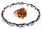 14k White Gold Bracelet and Rose Gold Ring