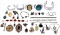 Sterling Silver and 14k Gold Jewelry Assortment