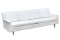 Kenmar White Vinyl Couch