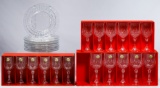 Cristal d'Arques Stemware and Glass Plates