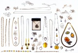 Sterling Silver and 10k White Gold Jewelry Assortment