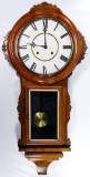 Mahogany Cased Wall Clock