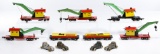 American Flyer Model Train and Tootsietoy Car Assortment